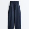 Pamuk Karışımlı Balon Pantolonlar