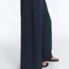 Pamuklu Geniş Paça Pike Pantolonlar Pamuklu Geniş Paça Pike Pantolonlar
