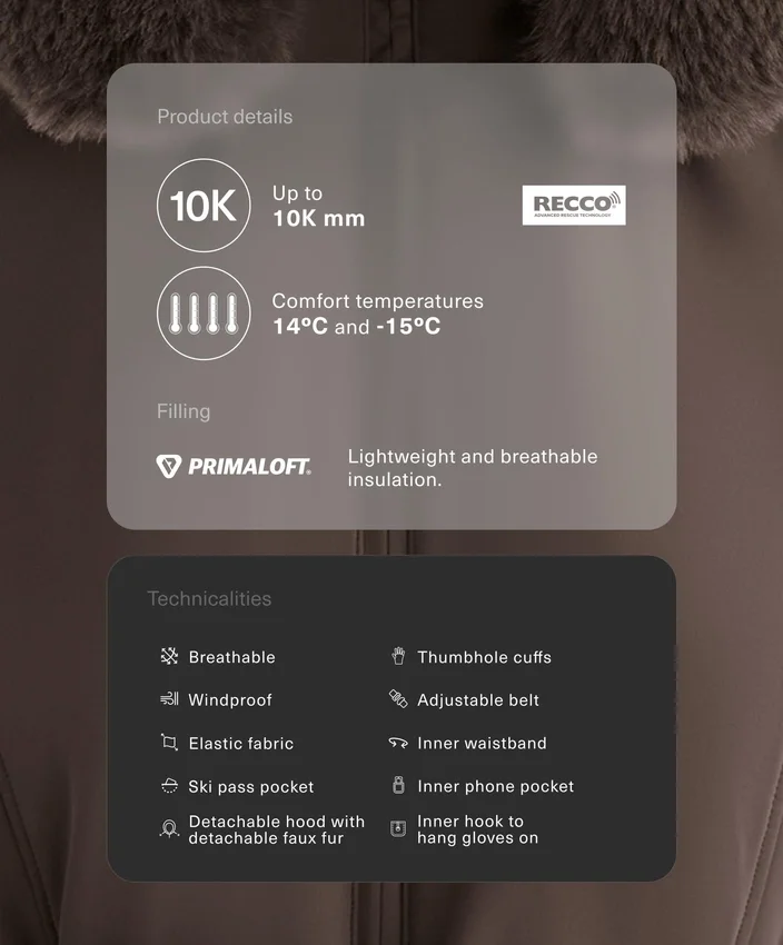 Primaloft® Kayak Suya Dayanıklı Süper Dar Kesim Ceket Primaloft® Kayak Suya Dayanıklı Süper Dar Kesim Ceket