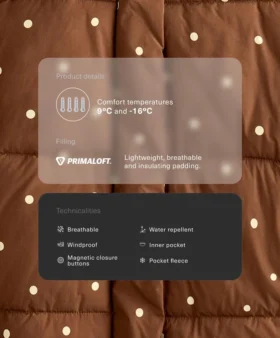 Primaloft® Su İtici Yastıklı Ceket