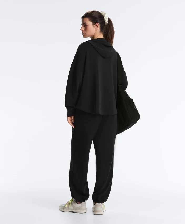 Soft Touch Modal Fermuarlı Sweatshirt Soft Touch Modal Fermuarlı Sweatshirt
