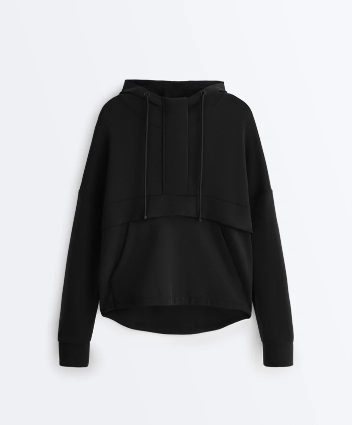 Soft Touch Modal Fermuarlı Sweatshirt Soft Touch Modal Fermuarlı Sweatshirt