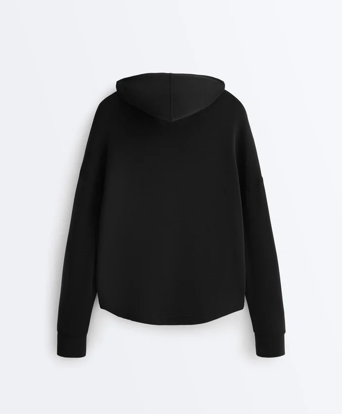 Soft Touch Modal Fermuarlı Sweatshirt Soft Touch Modal Fermuarlı Sweatshirt