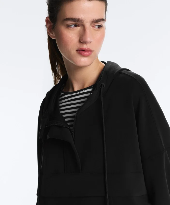 Soft Touch Modal Fermuarlı Sweatshirt Soft Touch Modal Fermuarlı Sweatshirt