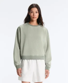 Soft Touch Modal ile Yuvarlak Yaka Sweatshirt