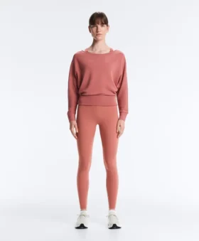 Soft Touch Modal Kayık Yaka Sweatshirt