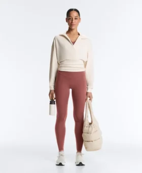 Soft Touch Modal Kumaştan Sargılı Polo Yaka Sweatshirt