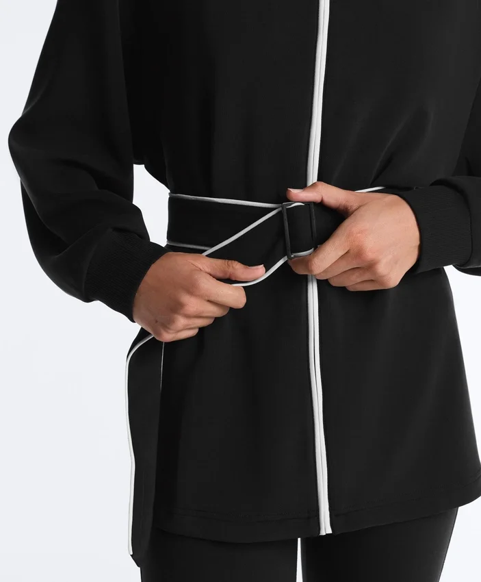 Soft Touch Modal Uzun Biye Ceket Soft Touch Modal Uzun Biye Ceket