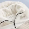 Süper Dar Kesim Renk Bloklu Primaloft® Kayak Suya Dayanıklı Yastıklı Ceket