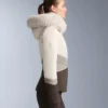 Süper Dar Kesim, Suya Dayanıklı, Renk Bloklu Primaloft® Kayak Ceketi