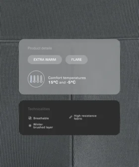 Süper Yüksek Bel Dikişsiz Ekstra Sıcak Ribana Geniş Paça Pantolonlar