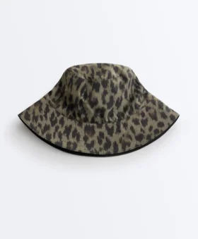 Su Geçirmez 10K Leopar Desenli Şapka