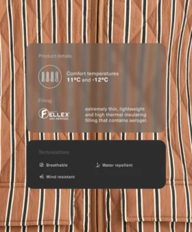 Su İtici Fellex® Aerogel Yastıklı Ceket