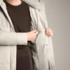 Su İtici Primaloft® Yastıklı Midi Ceket Su İtici Primaloft® Yastıklı Midi Ceket
