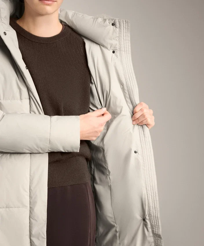 Su İtici Primaloft® Yastıklı Midi Ceket Su İtici Primaloft® Yastıklı Midi Ceket