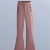 Suya Dayanıklı Geniş Paça Streç Kayak Pantolonu