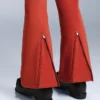 Suya Dayanıklı Geniş Paça Streç Kayak Pantolonu Suya Dayanıklı Geniş Paça Streç Kayak Pantolonu
