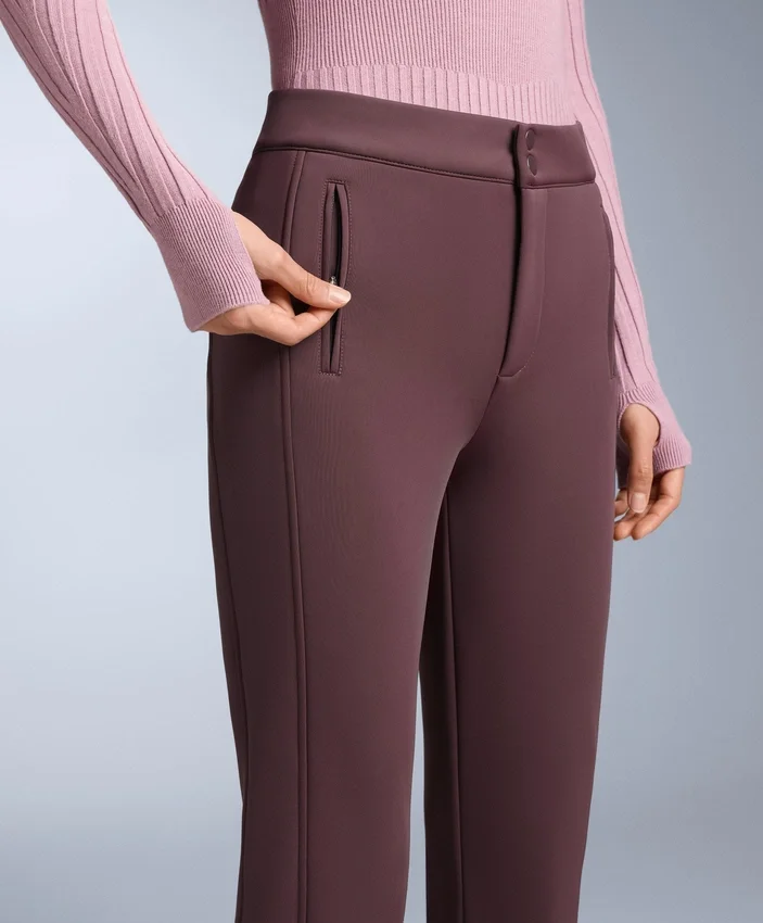 Suya Dayanıklı Geniş Paça Streç Kayak Pantolonu Suya Dayanıklı Geniş Paça Streç Kayak Pantolonu