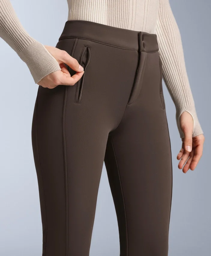 Suya Dayanıklı Geniş Paça Streç Kayak Pantolonu Suya Dayanıklı Geniş Paça Streç Kayak Pantolonu