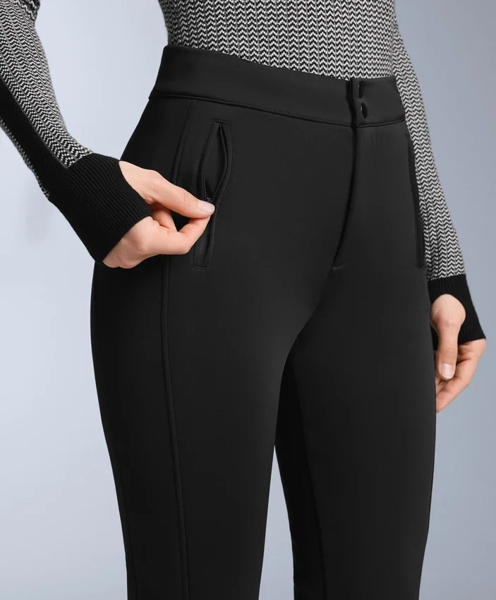 Suya Dayanıklı Geniş Paça Streç Kayak Pantolonu Suya Dayanıklı Geniş Paça Streç Kayak Pantolonu