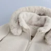 Süper Dar Kesim, Suya Dayanıklı, Renk Bloklu Primaloft® Kayak Ceketi