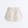 Teknik Polka Dot Şortlar