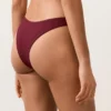 U Kesim Mini Kareli Jakarlı Brezilya Bikinisi Külotu U Kesim Mini Kareli Jakarlı Brezilya Bikinisi Külotu