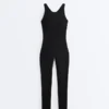 Uzun Compressive Halter Yaka Tulum Uzun Compressive Halter Yaka Tulum