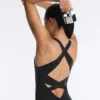 Uzun Compressive Halter Yaka Tulum Uzun Compressive Halter Yaka Tulum