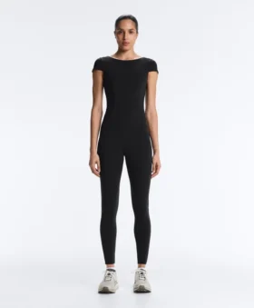 Uzun Compressive Kısa Kollu Tulum