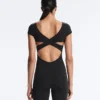 Uzun Compressive Kısa Kollu Tulum Uzun Compressive Kısa Kollu Tulum