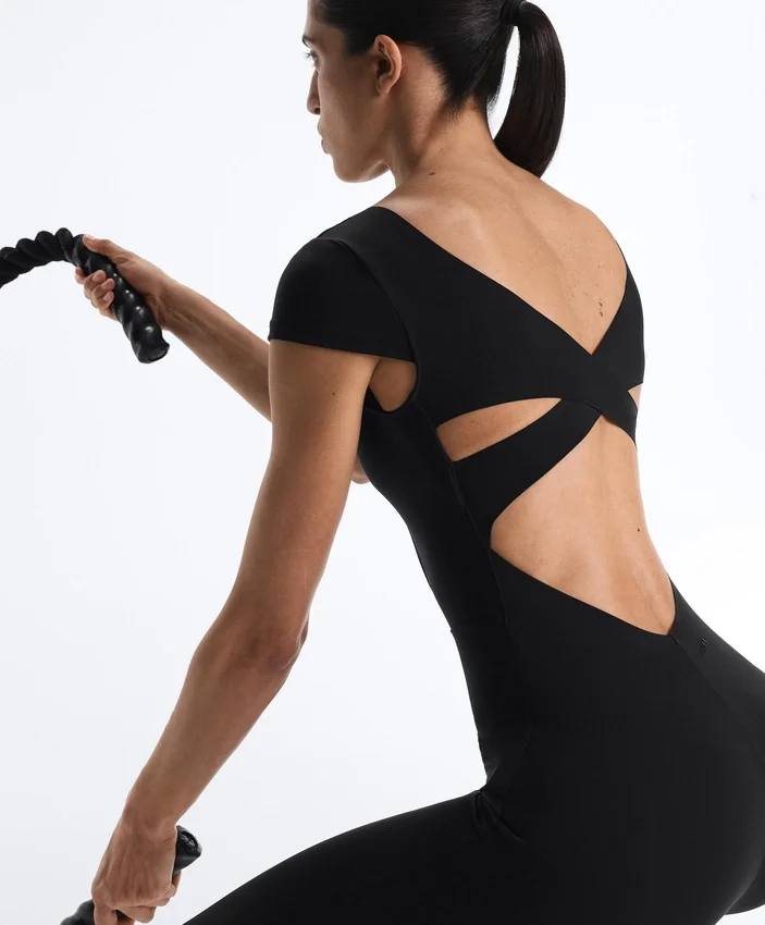 Uzun Compressive Kısa Kollu Tulum Uzun Compressive Kısa Kollu Tulum