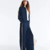 Yanlarında Şerit Detaylı Twill Ceket Yanlarında Şerit Detaylı Twill Ceket