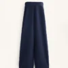Yan Pileli ve Fırçalanmış Modal Cocoon Pantolonlar Yan Pileli ve Fırçalanmış Modal Cocoon Pantolonlar