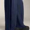 Yan Pileli ve Fırçalanmış Modal Cocoon Pantolonlar Yan Pileli ve Fırçalanmış Modal Cocoon Pantolonlar