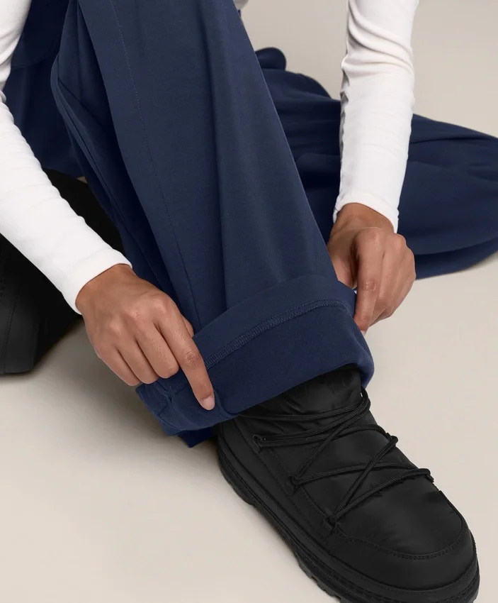Yan Pileli ve Fırçalanmış Modal Cocoon Pantolonlar Yan Pileli ve Fırçalanmış Modal Cocoon Pantolonlar