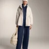 Yan Pileli ve Fırçalanmış Modal Cocoon Pantolonlar Yan Pileli ve Fırçalanmış Modal Cocoon Pantolonlar