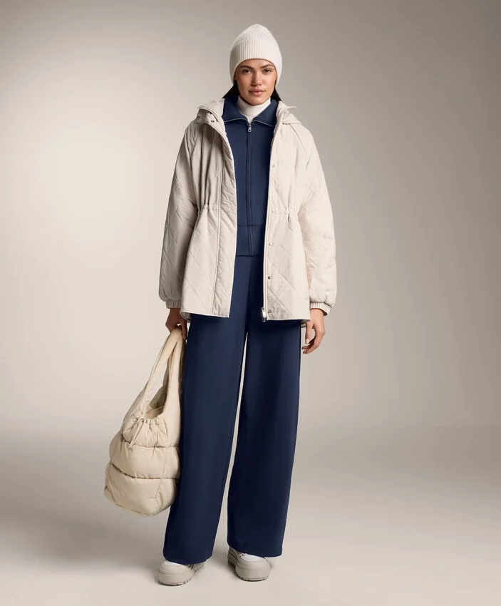 Yan Pileli ve Fırçalanmış Modal Cocoon Pantolonlar Yan Pileli ve Fırçalanmış Modal Cocoon Pantolonlar