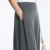 Yan Pileli ve Modal Soft Touch Yumuşak Dokunuşlu Geniş Paça Pantolon Yan Pileli ve Modal Soft Touch Yumuşak Dokunuşlu Geniş Paça Pantolon