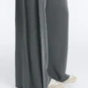Yan Pileli ve Modal Soft Touch Yumuşak Dokunuşlu Geniş Paça Pantolon Yan Pileli ve Modal Soft Touch Yumuşak Dokunuşlu Geniş Paça Pantolon