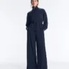 Yan Pileli ve Modal Soft Touch Yumuşak Dokunuşlu Geniş Paça Pantolon Yan Pileli ve Modal Soft Touch Yumuşak Dokunuşlu Geniş Paça Pantolon