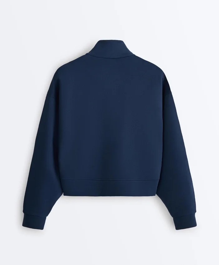 Yanlarında Şerit Detaylı Twill Ceket Yanlarında Şerit Detaylı Twill Ceket