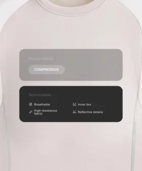 Yansıtıcı Sıkı Atlet Top