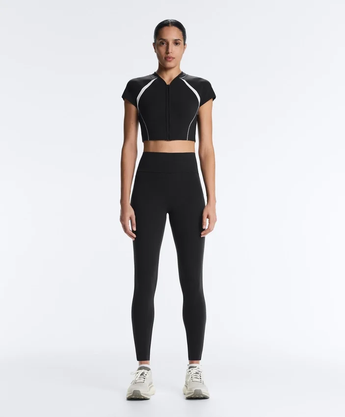 Yansıtıcı, Yüksek Bel, Compressive Core Control, Ayak Bileği Uzunluğunda Taytlar Yansıtıcı, Yüksek Bel, Compressive Core Control, Ayak Bileği Uzunluğunda Taytlar