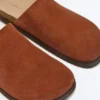 Yarık Deri Terlikler