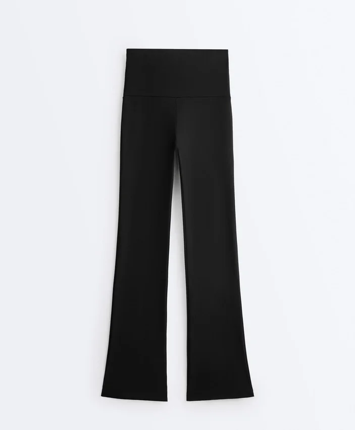 Yüksek Bel Comfortlux Flare Pantolonlar Yüksek Bel Comfortlux Flare Pantolonlar
