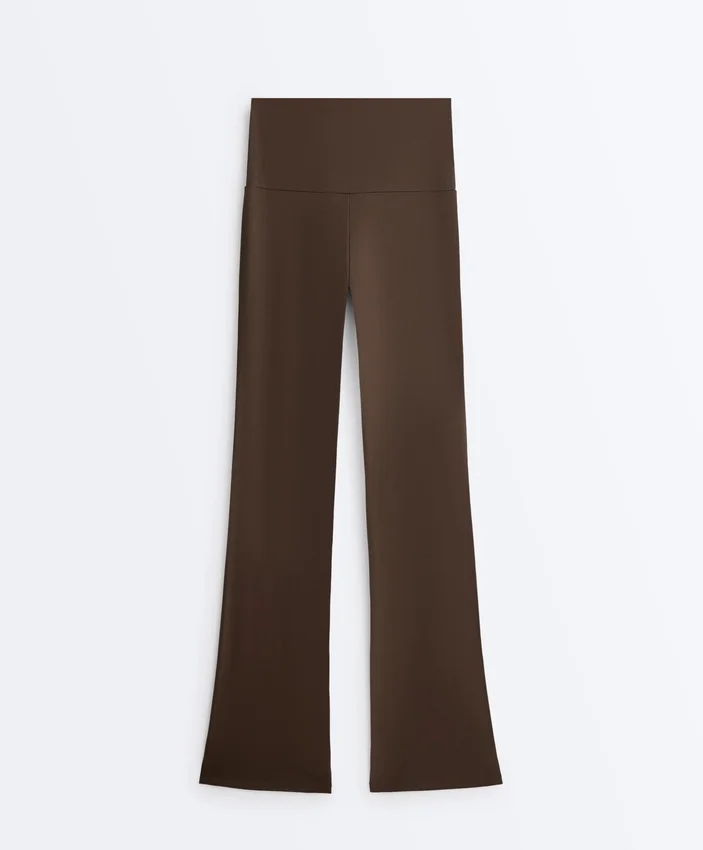 Yüksek Bel Comfortlux Flare Pantolonlar Yüksek Bel Comfortlux Flare Pantolonlar