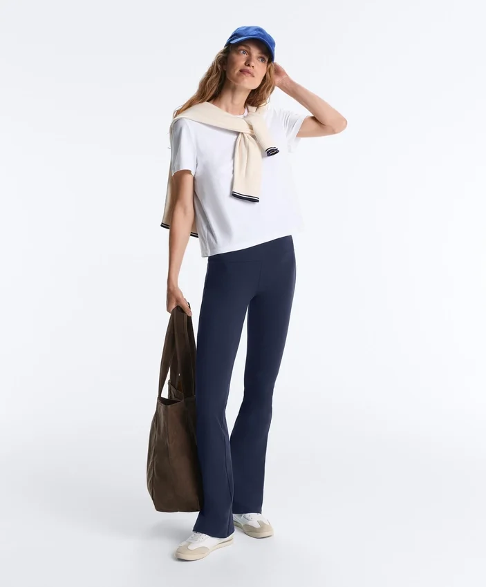 Yüksek Bel Comfortlux Flare Pantolonlar Yüksek Bel Comfortlux Flare Pantolonlar