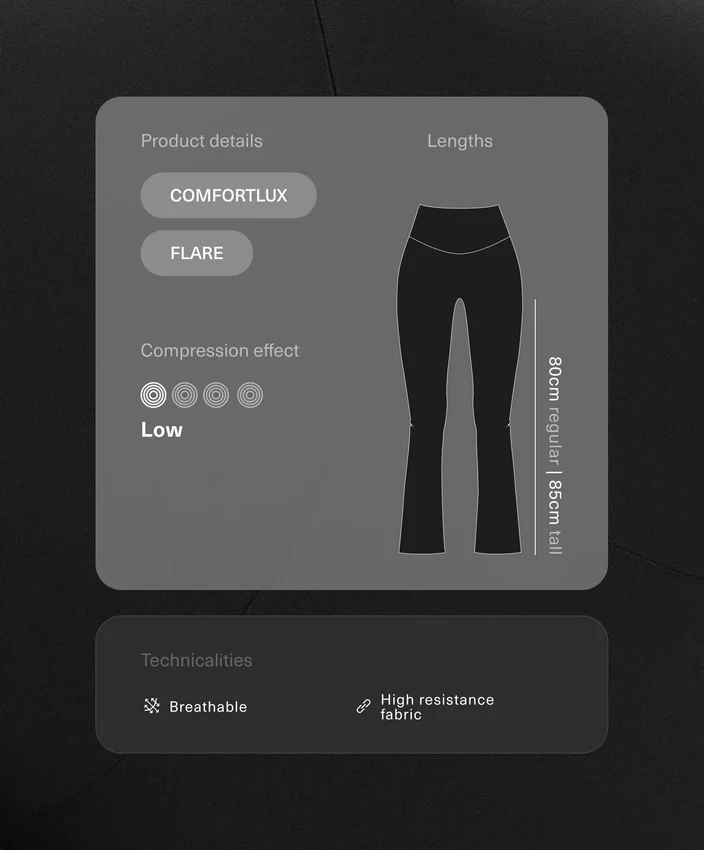 Yüksek Bel Comfortlux Flare Pantolonlar Yüksek Bel Comfortlux Flare Pantolonlar