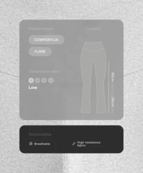 Yüksek Bel Comfortlux Flare Pantolonlar